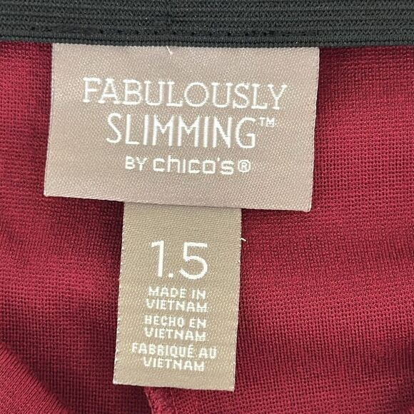 Chico’s Fabulously Slimming Juliet Ankle Pants Size 1.5 (10) NWOT - Picture 10 of 14